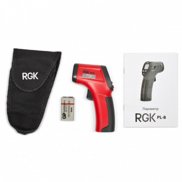 Пирометр инфракрасный RGK PL-8 С ПОВЕРКОЙ Арт. 4610011873805_1