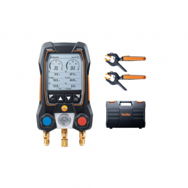 Комплект 2 -  коллектор цифровой манометрический Testo 550s (testo 550 - 1 шт., testo 115i v2 - 2шт., кейс - 1 шт.) Арт. 0564 5502_50