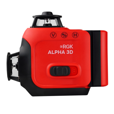 Лазерный уровень RGK ALPHA 3D с зеленым лучом Арт. 722866_2