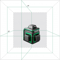 Лазерный уровень ADA Cube 3-360 GREEN Professional Edition Арт. А00573 (Зеленый луч)