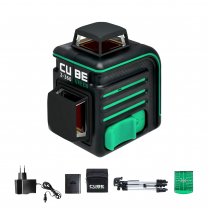 Лазерный уровень ADA Cube 2-360 Green Professional Edition Арт. А00534 (Зеленый луч)